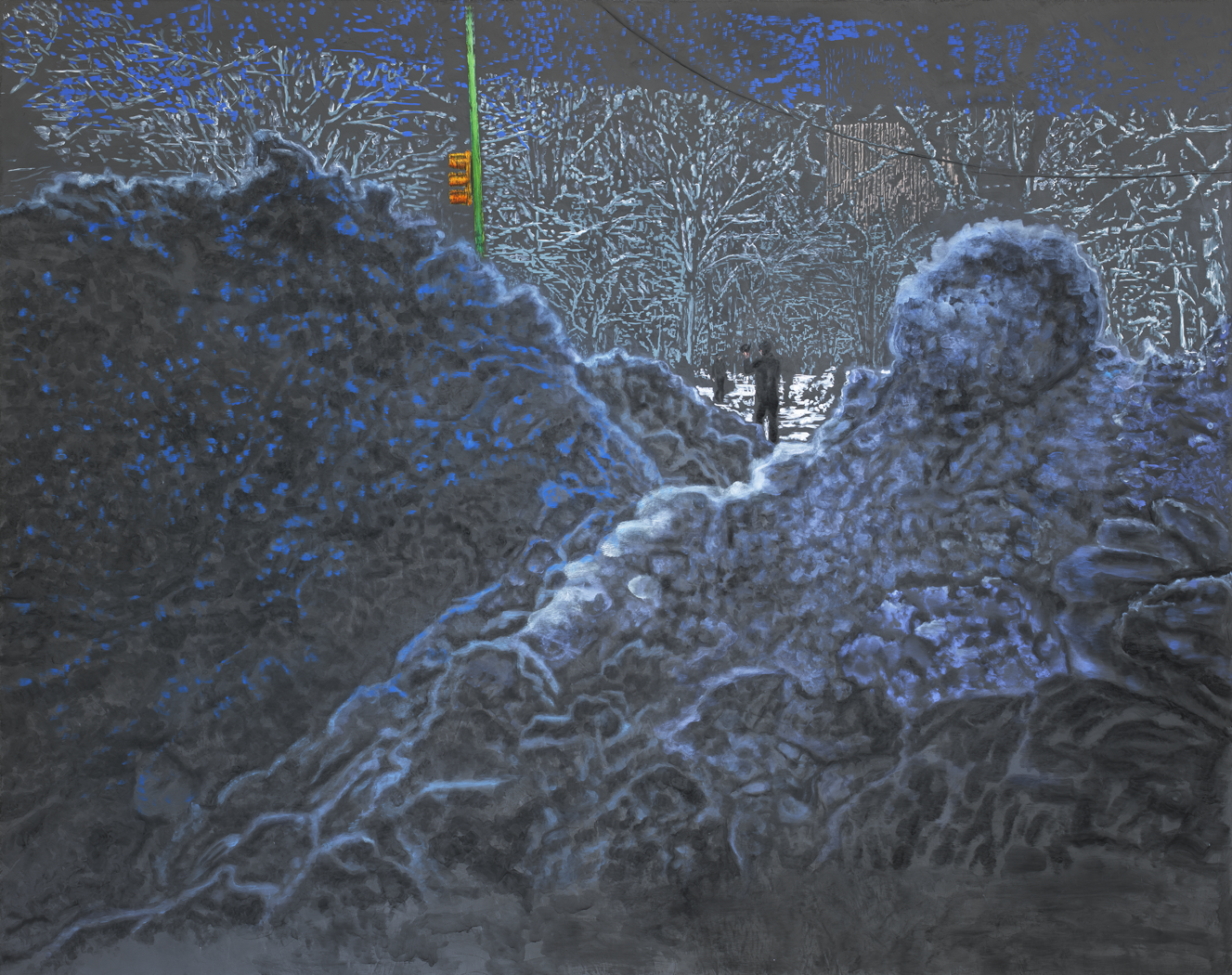 snow at night 2